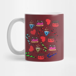 Love tea time pattern Mug